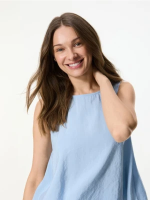 Reserved - Bluzka z modalem - jasnoniebieski