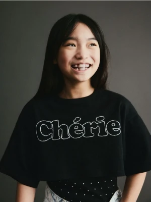 Reserved - Bluzka z topem - czarny