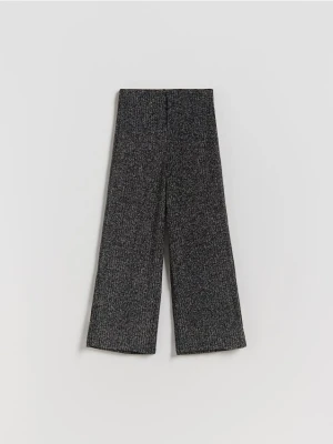 Reserved - Błyszczące spodnie - czarny