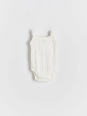 Reserved - Body na ramiączkach - złamana biel