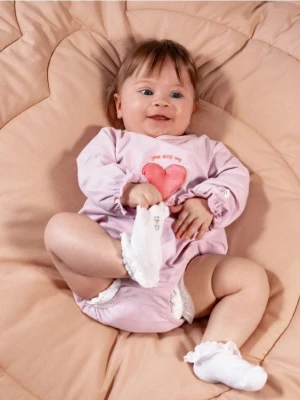 Reserved - Body z aplikacją - lawendowy