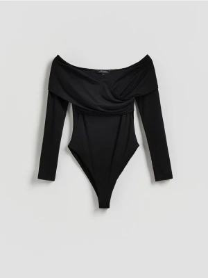 Reserved - Body z odkrytymi ramionami - czarny