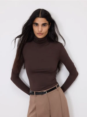 Reserved - Body z włókien bambusowych - ciemnobrązowy