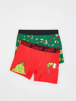 Reserved - Bokserki Grinch 2 pack - ciemnozielony