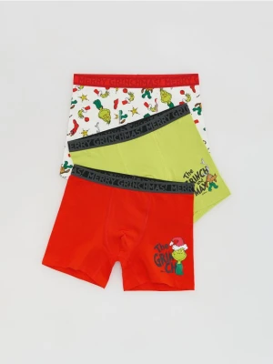 Reserved - Bokserki Grinch 3 pack - czerwony