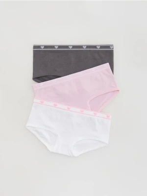 Reserved - Bokserki z mikrofibry 3 pack - wielobarwny