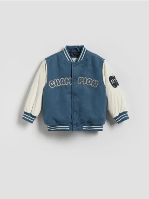 Reserved - Bomberka oversize - granatowy