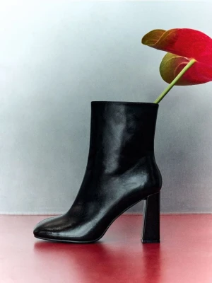 Reserved - Botki na obcasie - czarny