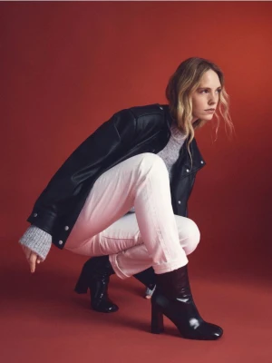 Reserved - Botki na obcasie - czarny