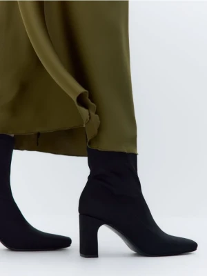 Reserved - Botki na obcasie - czarny