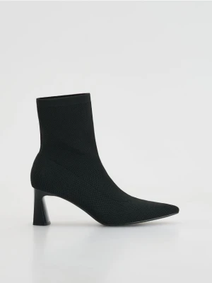 Reserved - Botki na obcasie - czarny