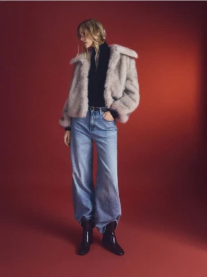 Reserved - Botki na obcasie - mahoniowy