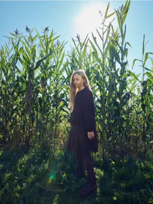 Reserved - Botki z imitacji skóry - czarny