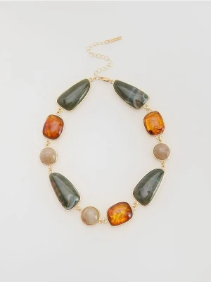 Reserved - Bransoletka z ozdobnymi elementami - wielobarwny