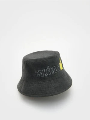 Reserved - Bucket hat Pokémon - ciemnoszary