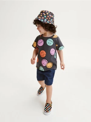 Reserved - Bucket hat SmileyWorld® - czarny