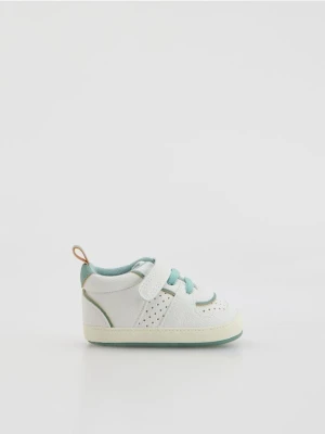 Reserved - Buty na rzepy - biały