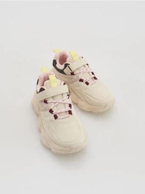 Reserved - Buty sportowe - kremowy