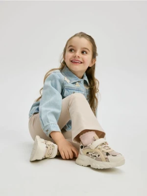 Reserved - Buty sportowe na rzepy - beżowy