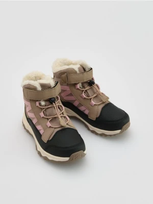 Reserved - Buty trekkingowe z ociepleniem - brązowy