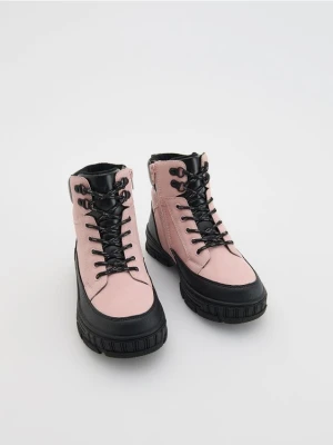 Reserved - Buty trekkingowe z ociepleniem - czarny