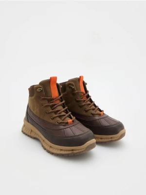 Reserved - Buty trekkingowe za kostkę - brązowy