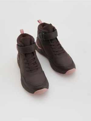 Reserved - Buty trekkingowe za kostkę - brązowy