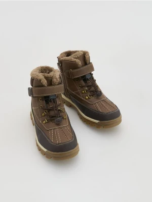 Reserved - Buty trekkingowe za kostkę - brązowy