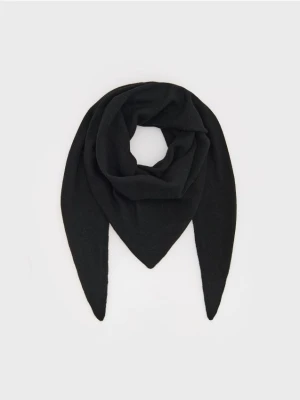 Reserved - Chustka z domieszką wełny - czarny