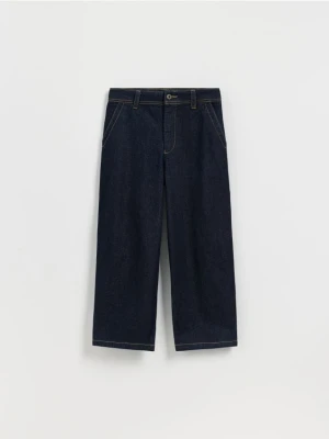 Reserved - Classic denim baggy - granatowy