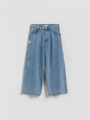Reserved - Classic denim baggy - niebieski