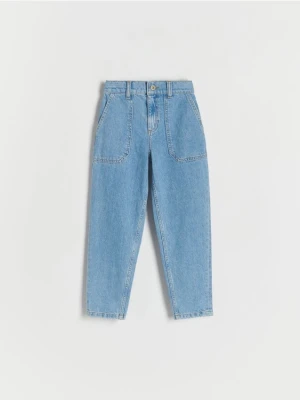 Reserved - Classic denim balloon - niebieski