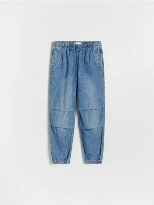 Reserved - Classic denim parachute - niebieski