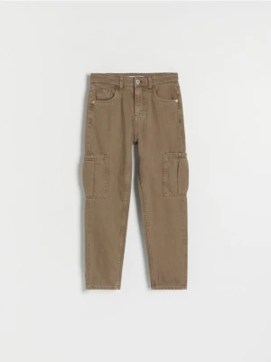 Reserved - Classic denim regular - brązowy