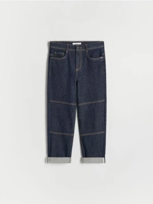 Reserved - Classic denim relaxed - granatowy