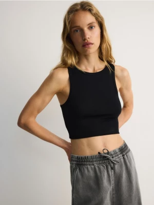 Reserved - Crop top - czarny