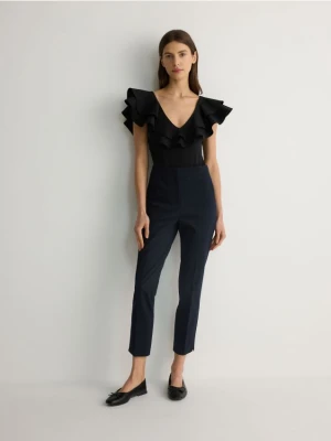 Reserved - Cygaretki z kantem - granatowy