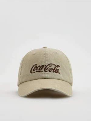 Reserved - Czapka baseball Coca-Cola - beżowy