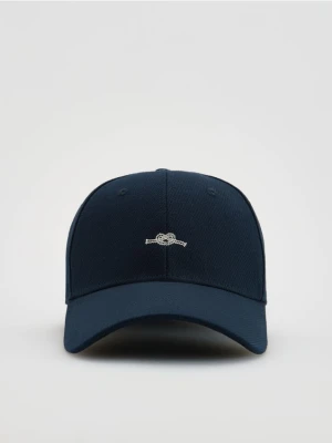 Reserved - Czapka baseball z haftem - granatowy