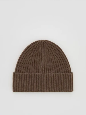 Reserved - Czapka beanie - brązowy