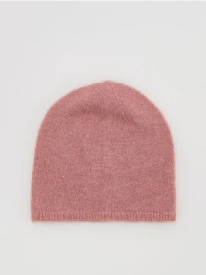 Reserved - Czapka beanie - brudny róż
