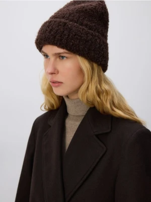 Zdjęcie produktu Reserved - Czapka beanie - ciemnobrązowy
