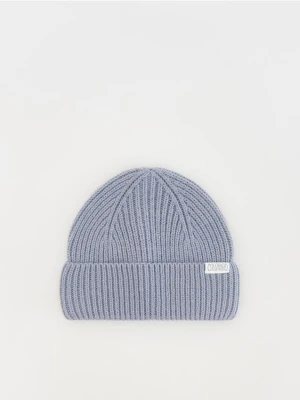 Zdjęcie produktu Reserved - Czapka beanie z wełną - jasnoniebieski