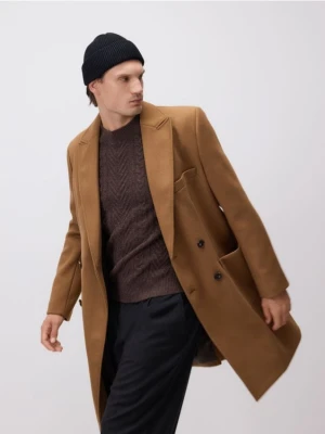 Reserved - Czapka beanie z wiskozą - czarny