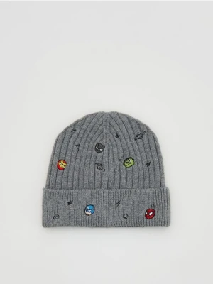 Reserved - Czapka Marvel - jasnoszary