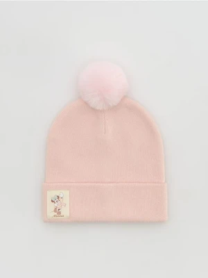 Reserved - Czapka Minnie Mouse - beżowy