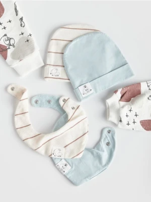 Reserved - Czapka Muminki 2 pack - jasnoniebieski