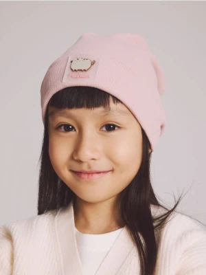 Reserved - Czapka Pusheen - różowy