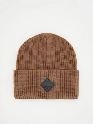 Reserved - Czapka typu beanie - brązowy