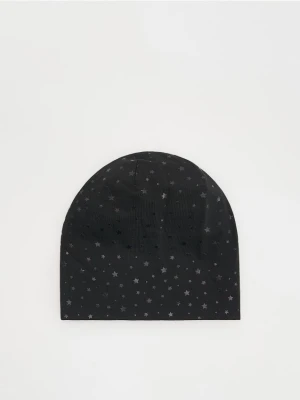 Zdjęcie produktu Reserved - Czapka w gwiazdki - czarny